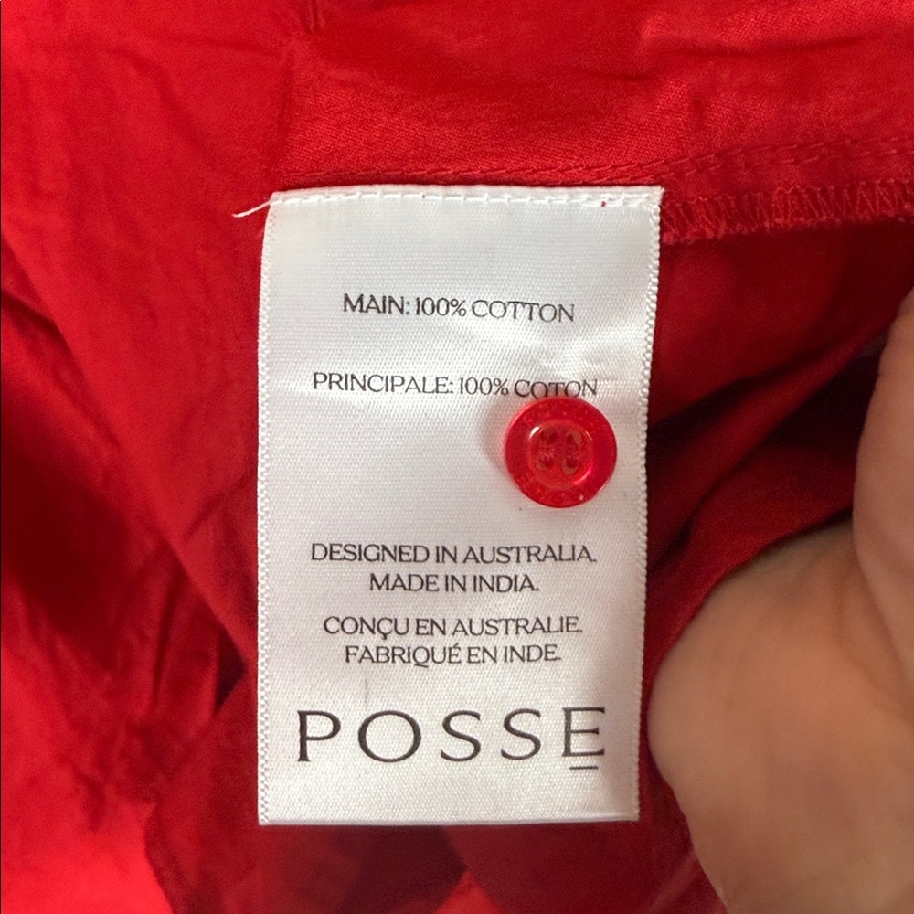 Posse Beryl Top in Ruby - Picture 10 of 11